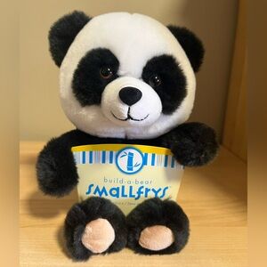 NWT - Build-A-Bear Smallfrys - Panda - Panda Bear Plush Toy
